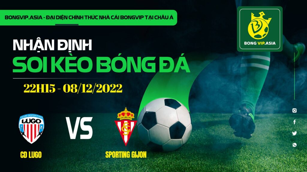 Soi kèo Bongvip CD Lugo vs Sporting Gijon