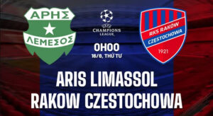 Aris Limassol vs Rakow Czestochowa