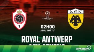 Royal Antwerp vs AEK Athens