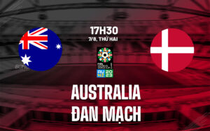 Úc vs Đan Mạch